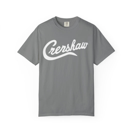 Crenshaw Script Logo T-Shirt — Retro Team-Style Graphic Tee