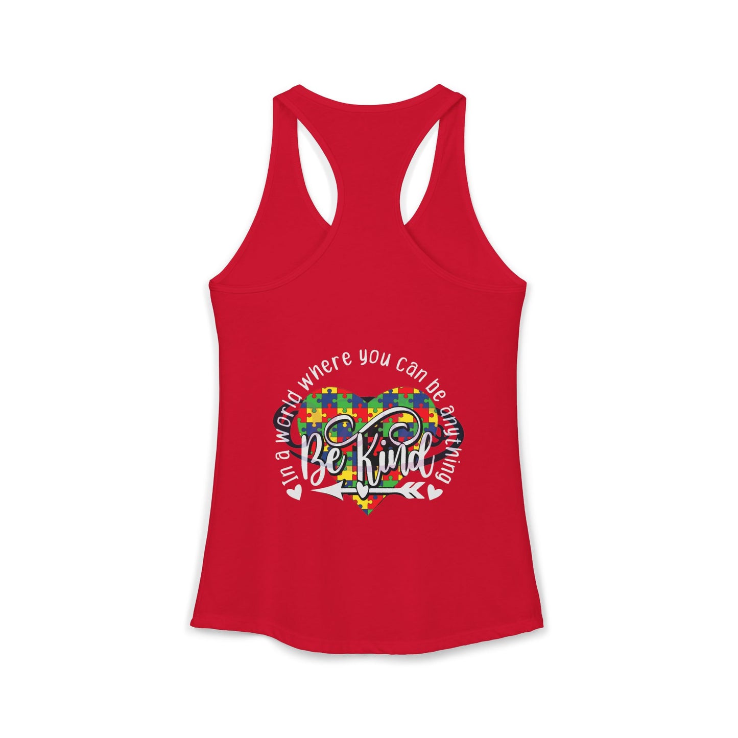 Womens Autism Awareness Tank Top