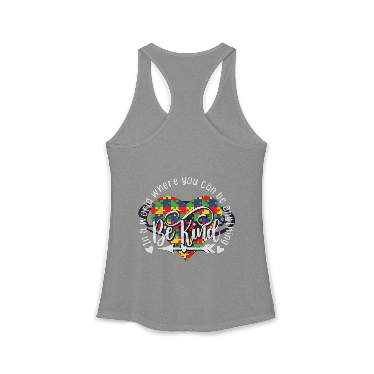 Womens Autism Awareness Tank Top