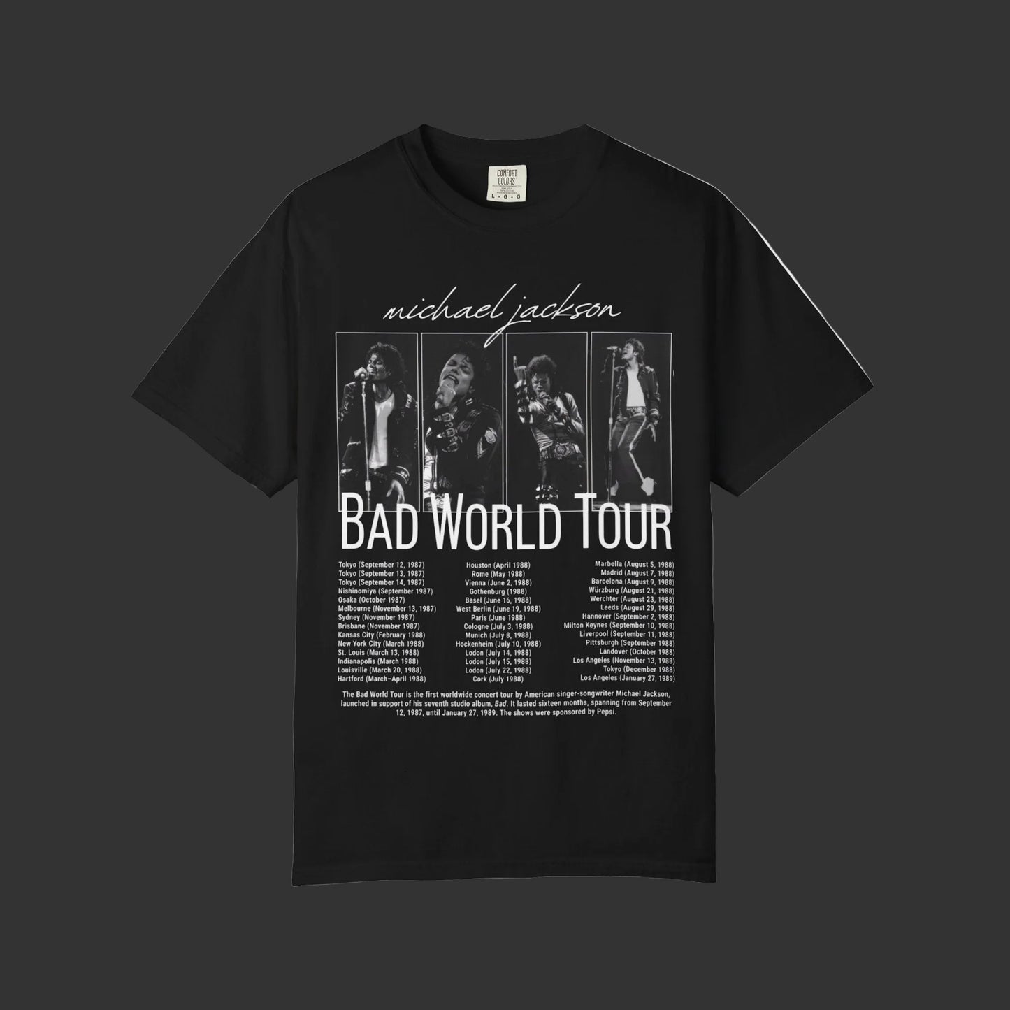 Bad World Tour T-Shirt
