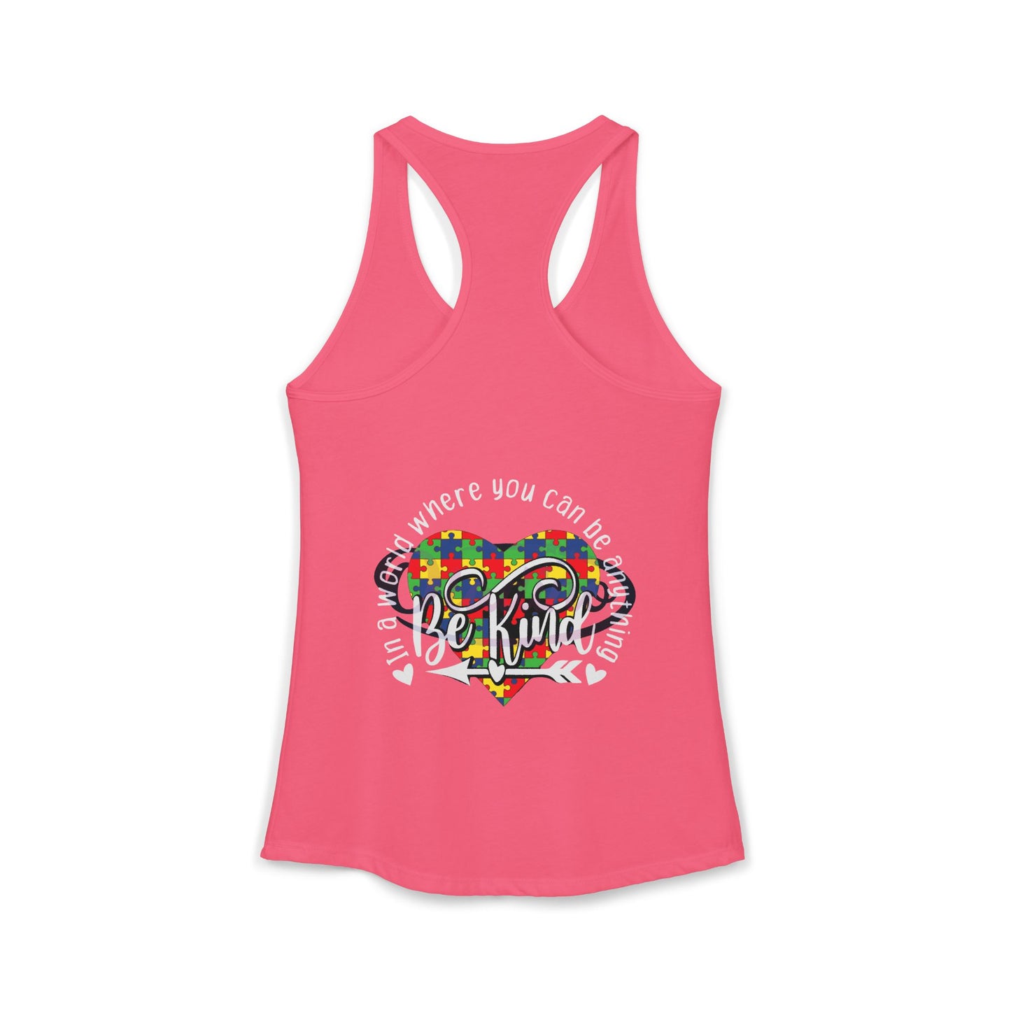 Womens Autism Awareness Tank Top