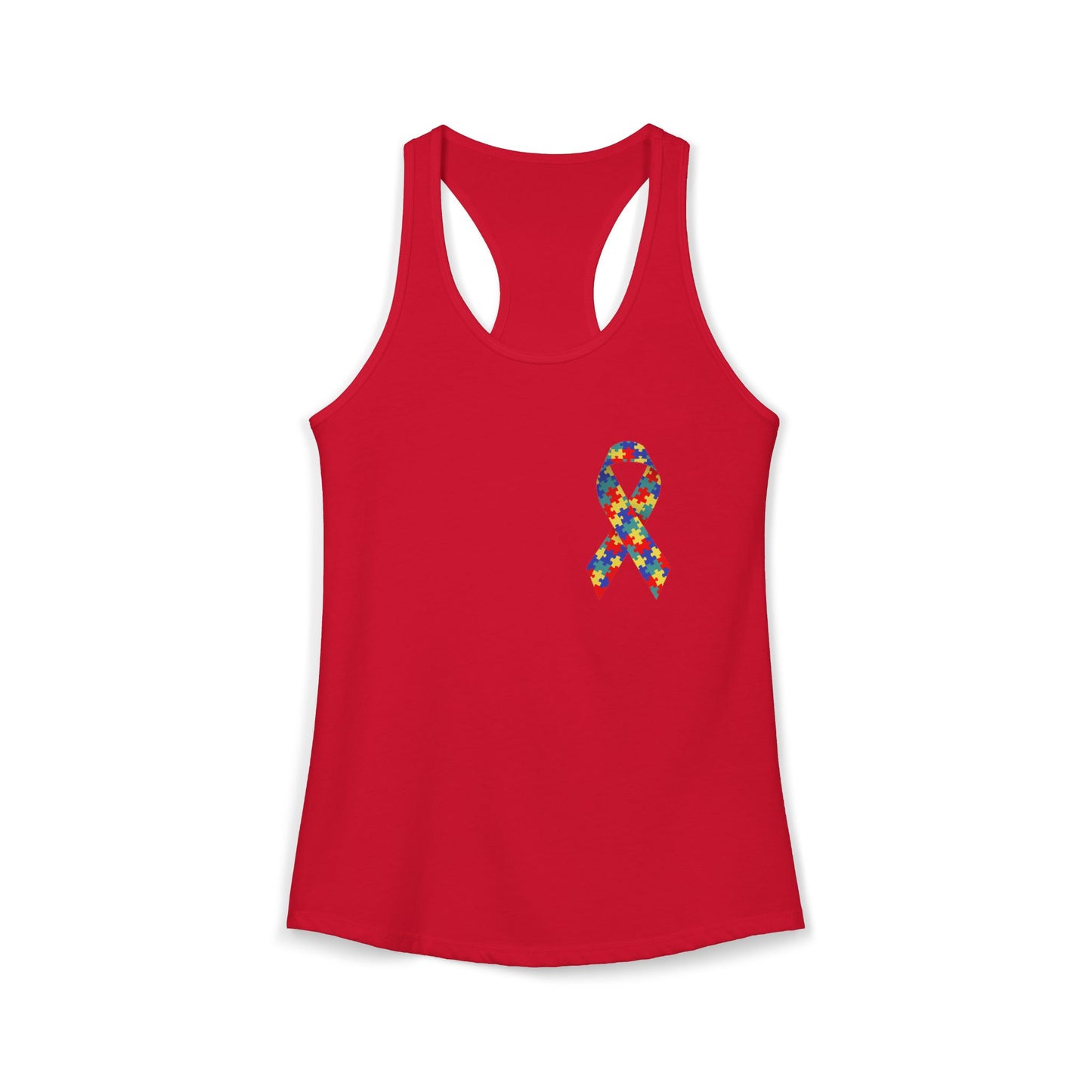 Womens Autism Awareness Tank Top