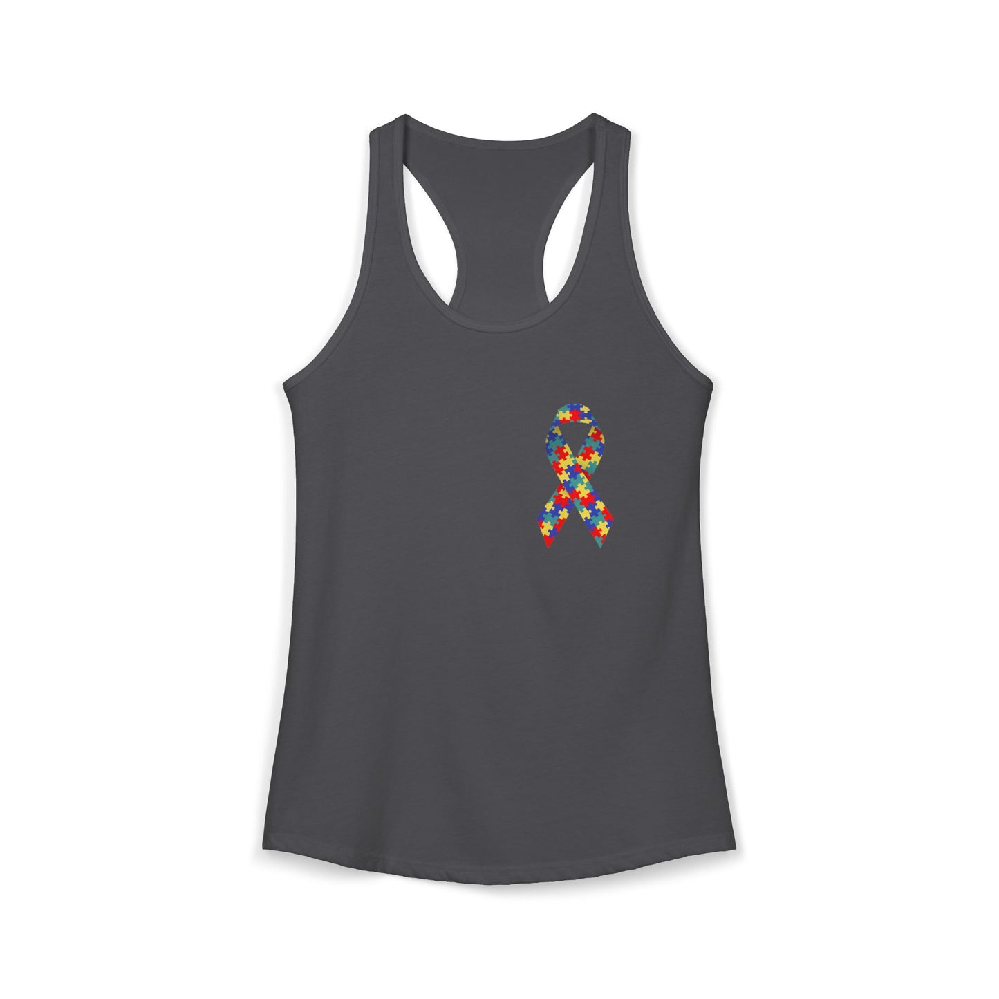 Womens Autism Awareness Tank Top